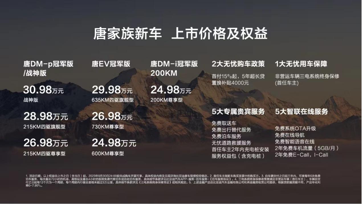 唐DM-p冠军版暨海豹DM-i举行石家庄上市发布会