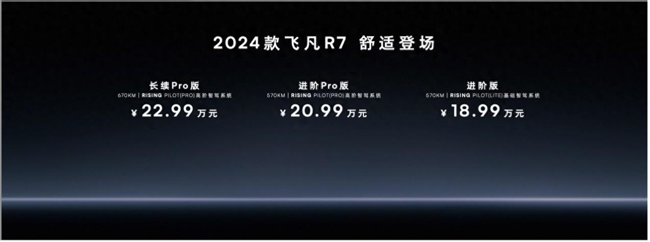 飞凡R7/F7双车新款上市 重塑20万级市场格局