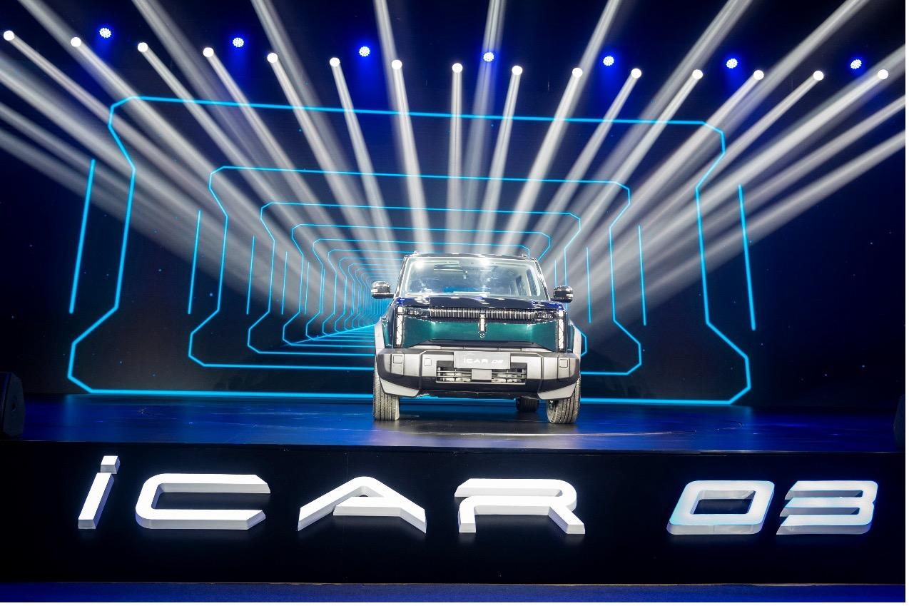 12.98万元起！“潮盒电动SUV”iCAR 03开启全球预售