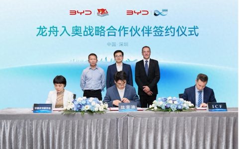 比亚迪与国际皮划艇联合会和中国皮划艇协会达成战略合作