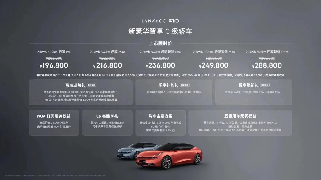 除了帅还有啥？领克Z10阻击小米SU 7有戏吗