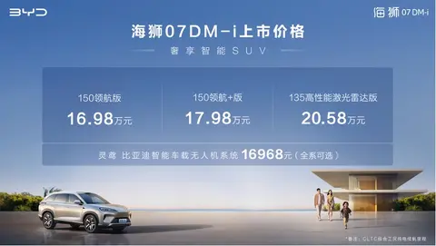 最强奶爸车来了！比亚迪海狮07DM-i 上市16.98万元起售