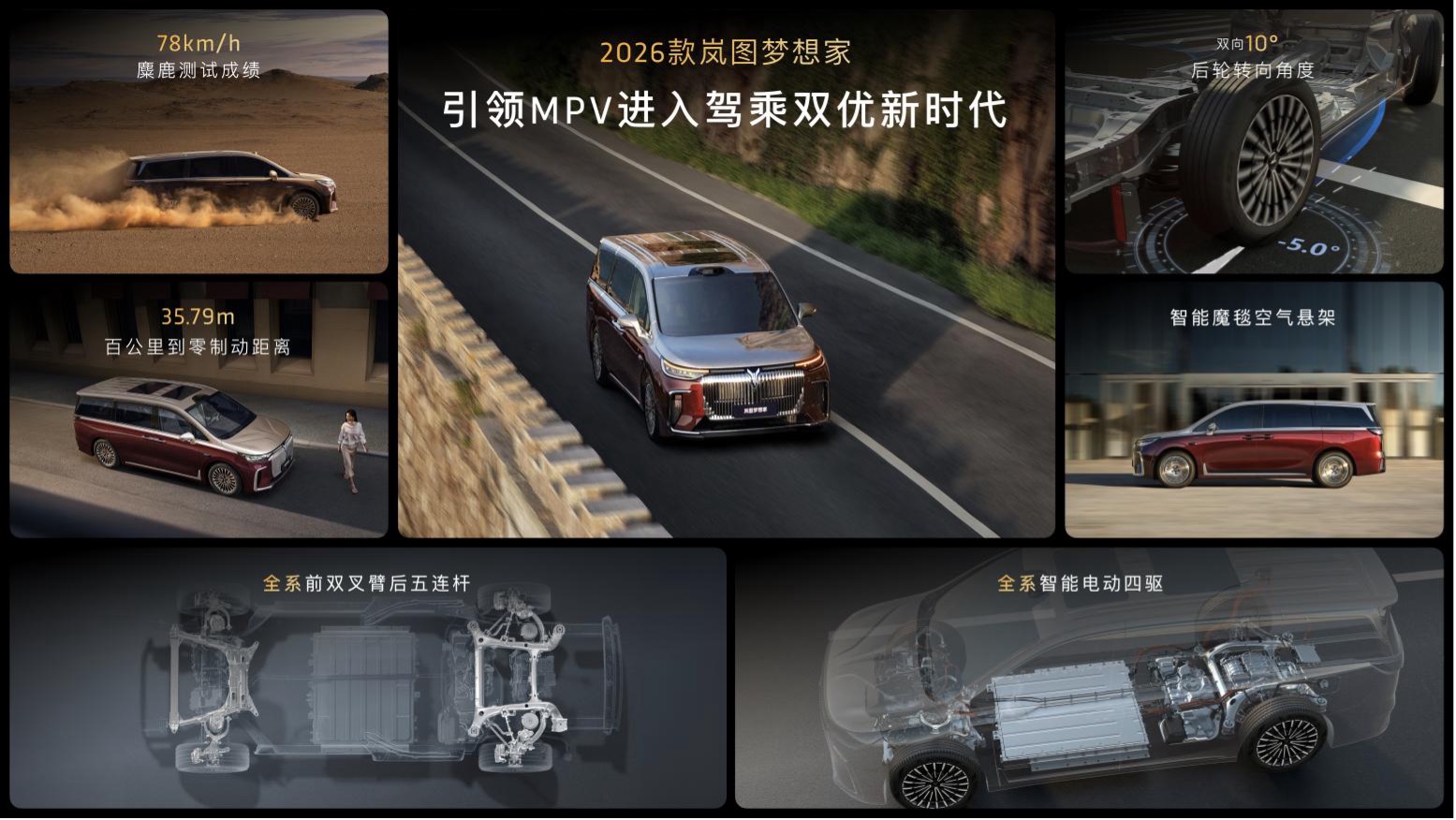 高端MPV首选 2026款岚图梦想家32.99万起上市