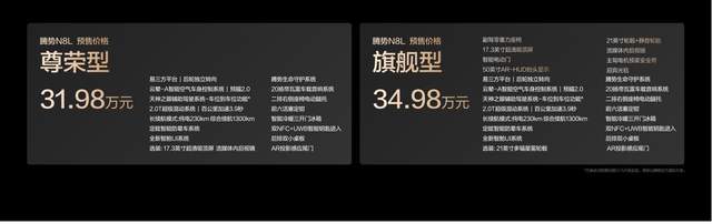 重塑大六座SUV市场格局，腾势N8L以31.98万起开启预售