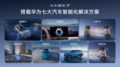 全系L3架构启境GX7上市发布，限时权益价22.99万元起售